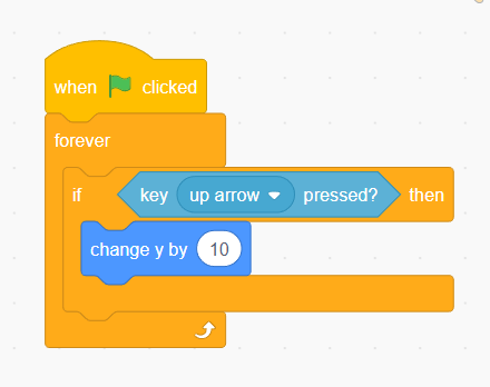 Scratch step 5 block setup